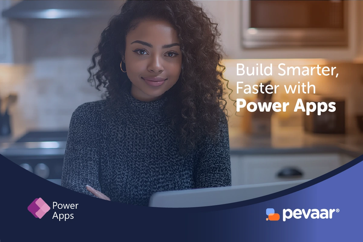 woman in front of her laptop at home looking at 'What is Microsoft Power Apps used for?'