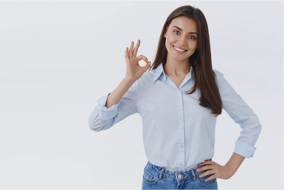 Young man approving the flow of reminder emails.